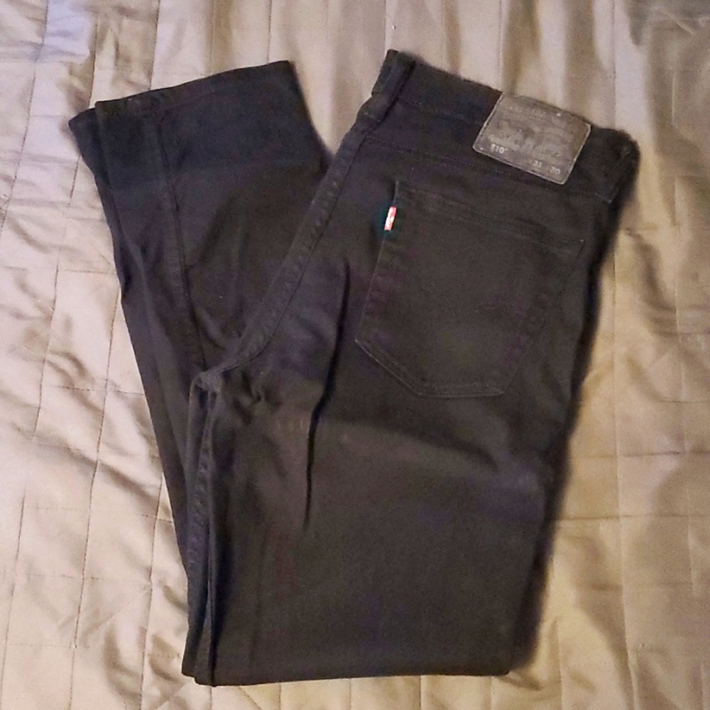 LEVI'S 510 black stretch jean 31x30